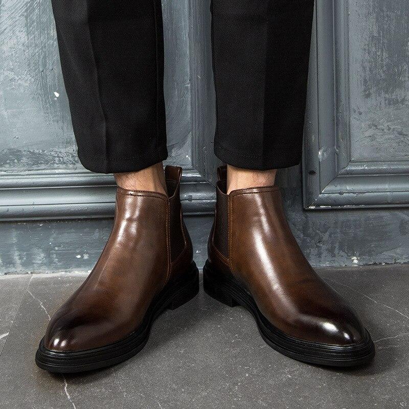 Bottines boots homme